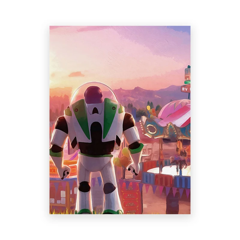 Plakat Toy Story Buzz Astral dla dzieci Wzór 2