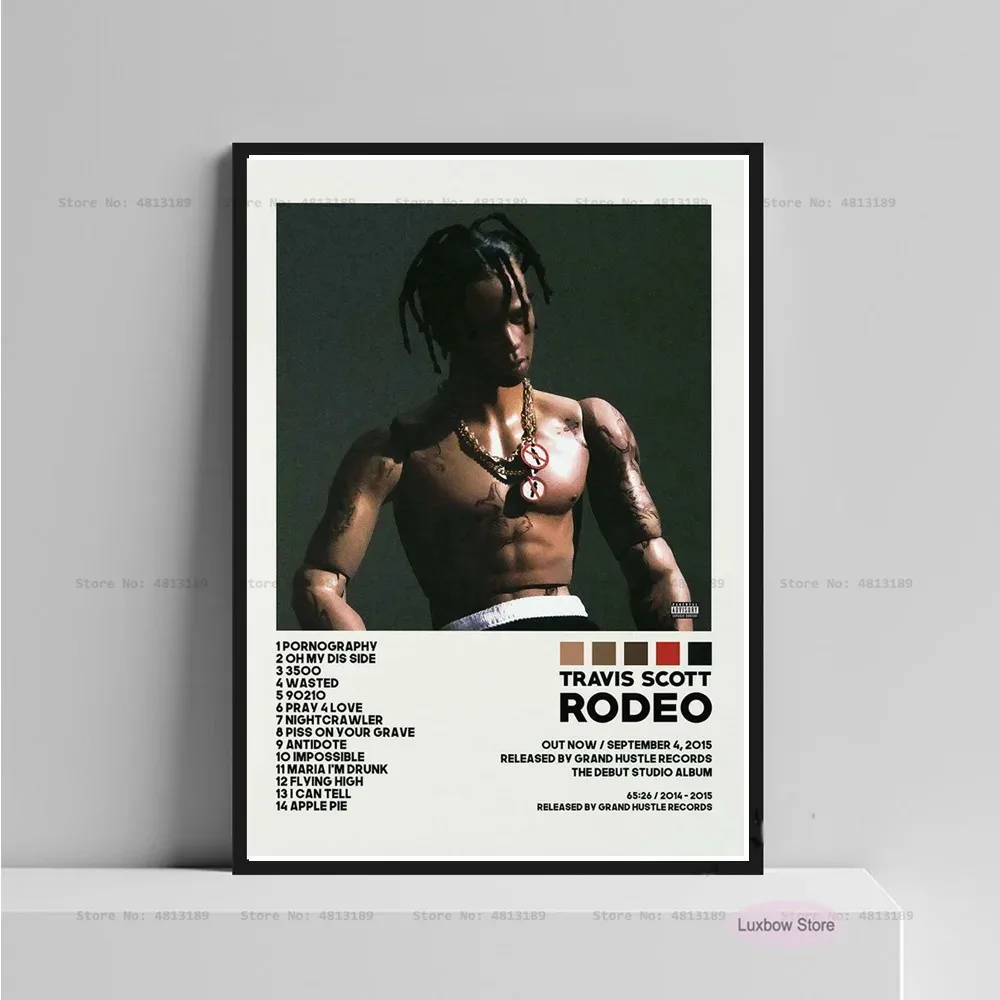 Plakat Travis Scott Utopia - hip hop Wzór 2
