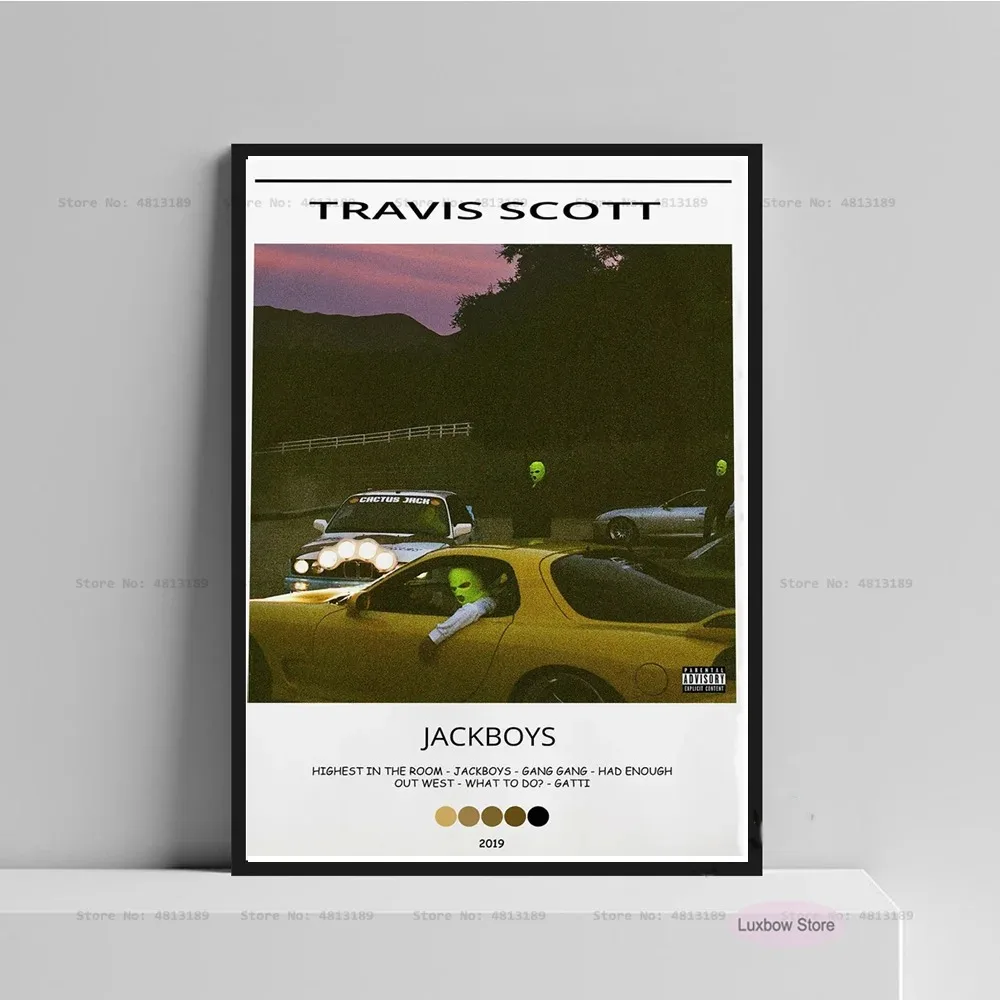 Plakat Travis Scott Utopia - hip hop Wzór 3