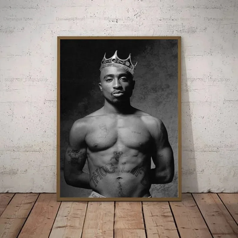 Plakat Tupac i Snoop Dogg - legendy rapu Wzór 3