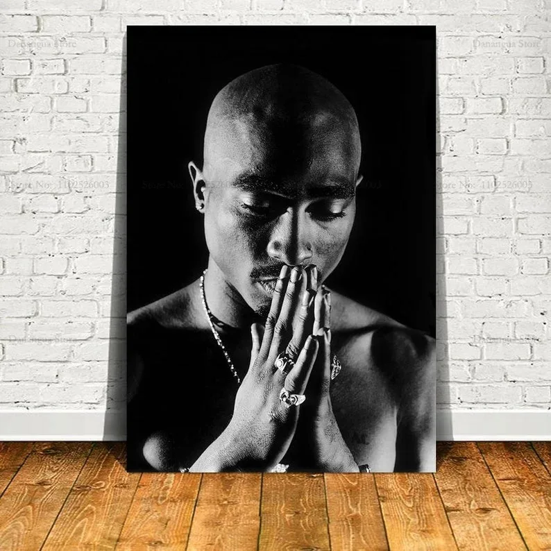 Plakat Tupac i Snoop Dogg - legendy rapu Wzór 6