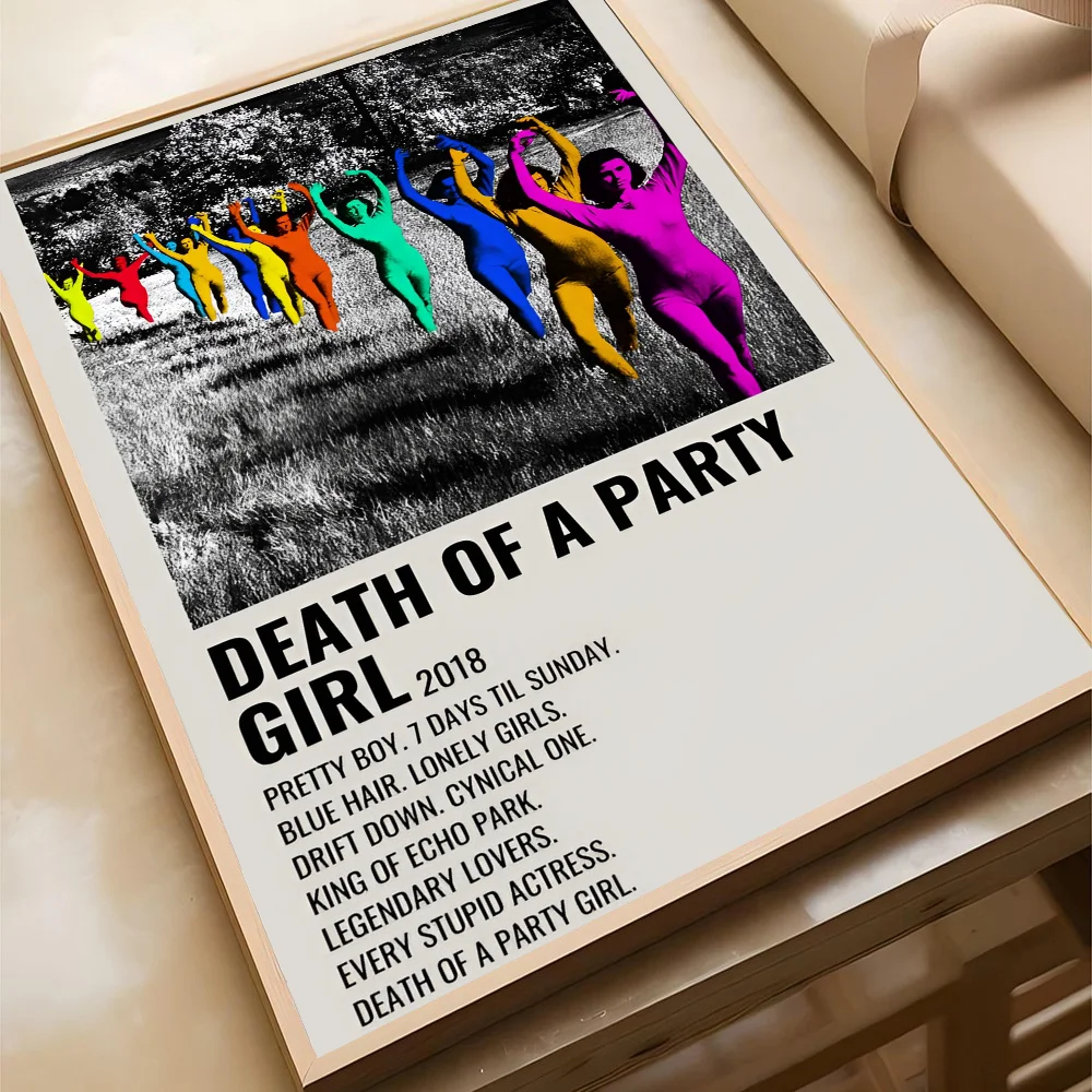 Plakat TV Girl - okładka albumu Wzór 4
