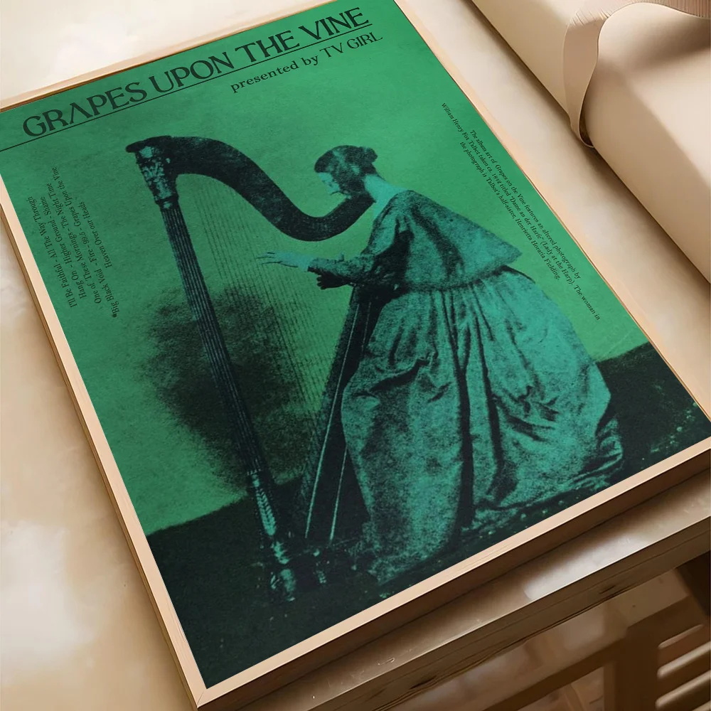 Plakat TV Girl - okładka albumu Wzór 8