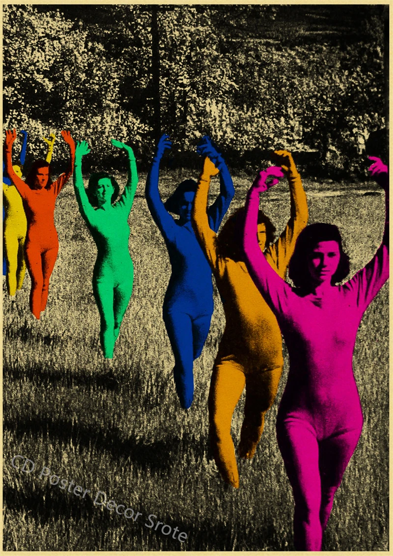 Plakat TV Girl - okładki albumów Beżowy