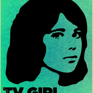 Plakat TV Girl - okładki albumów Fuksja