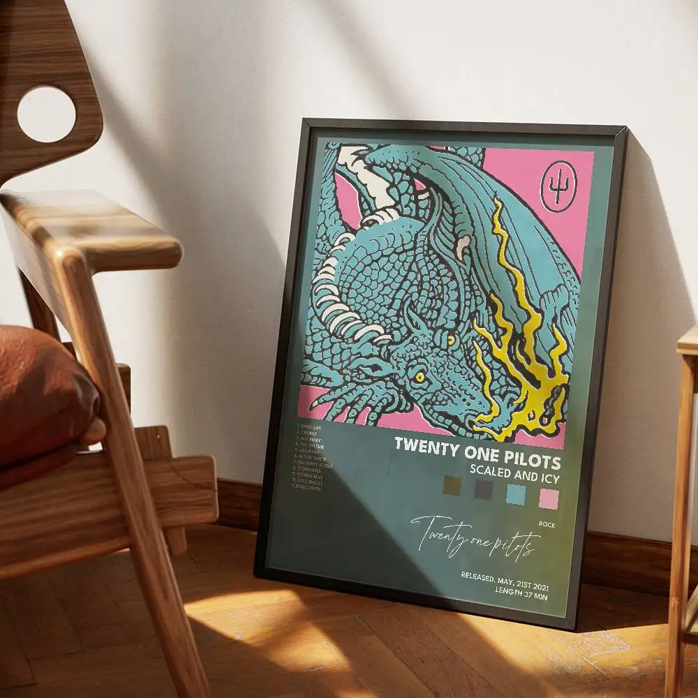 Plakat Twenty One Pilots - okładka albumu Wzór 5
