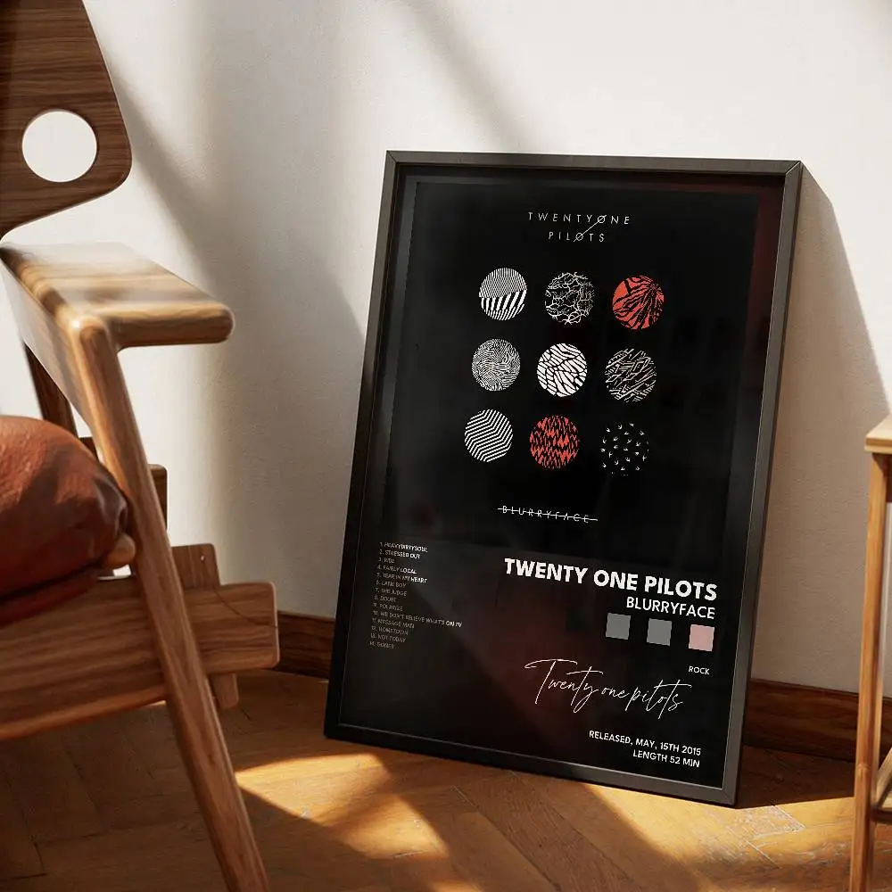 Plakat Twenty One Pilots - okładka albumu Wzór 7