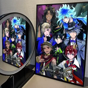 Plakat Twisted Wonderland - anime do pokoju Hei 3