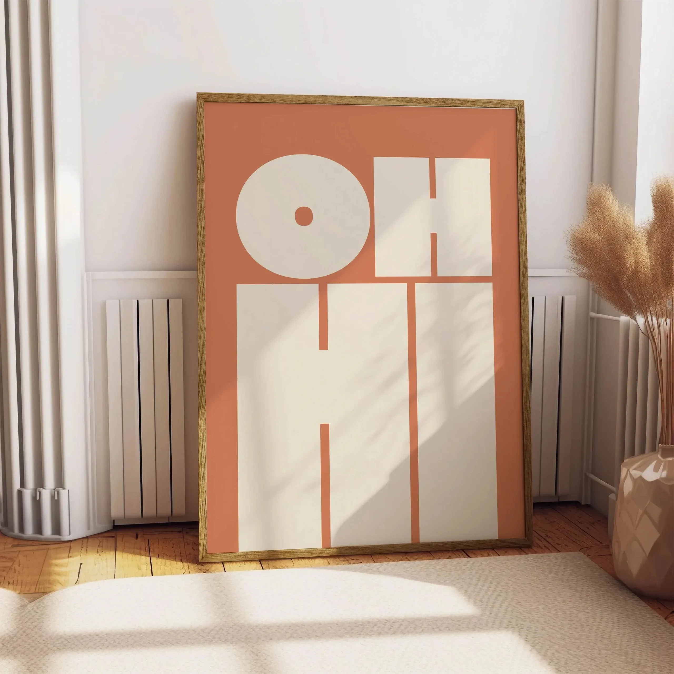 Plakat z napisem - nowoczesna typografia retro Fioletowy