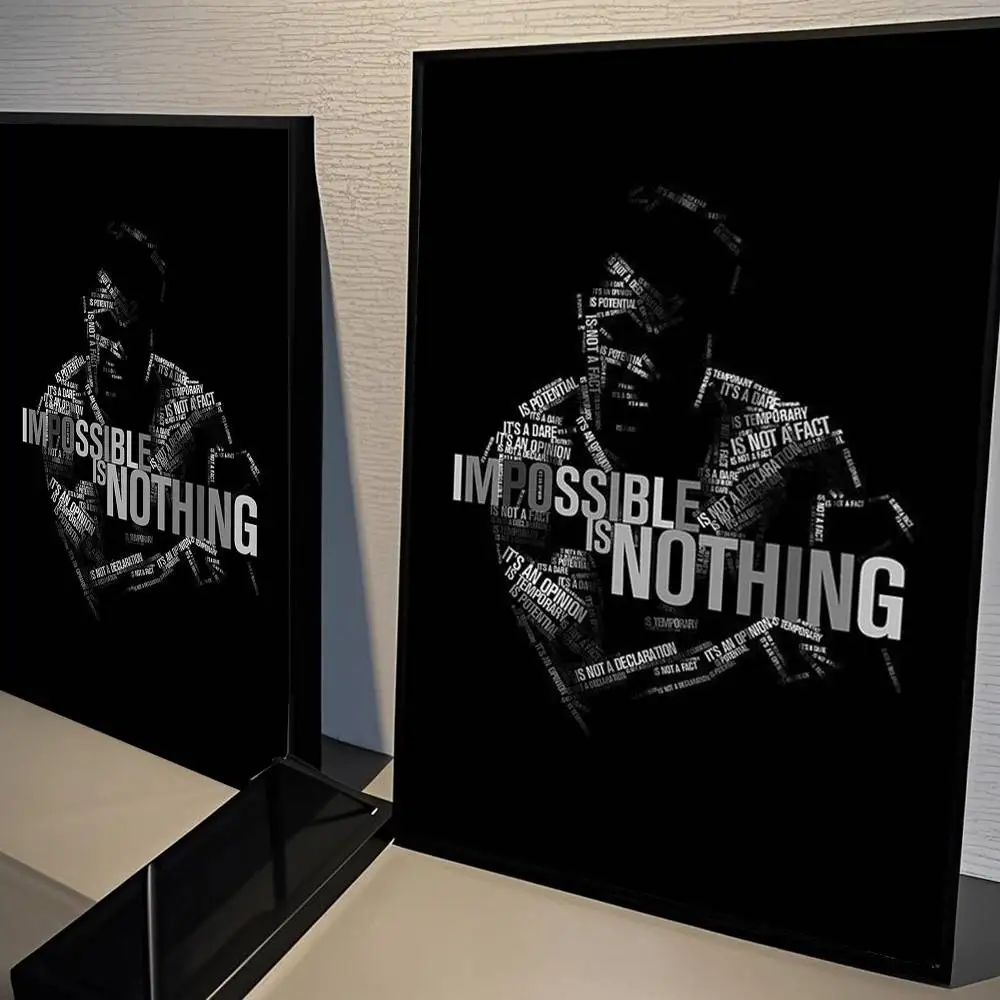Plakat Mike Tyson i Muhammad Ali – motywacja Hei 2