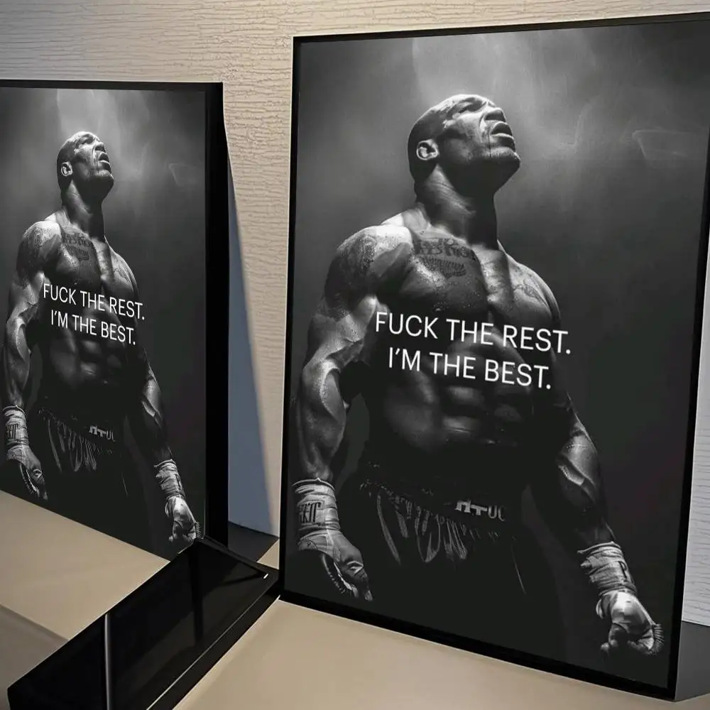Plakat Mike Tyson i Muhammad Ali - motywacja Hei 3