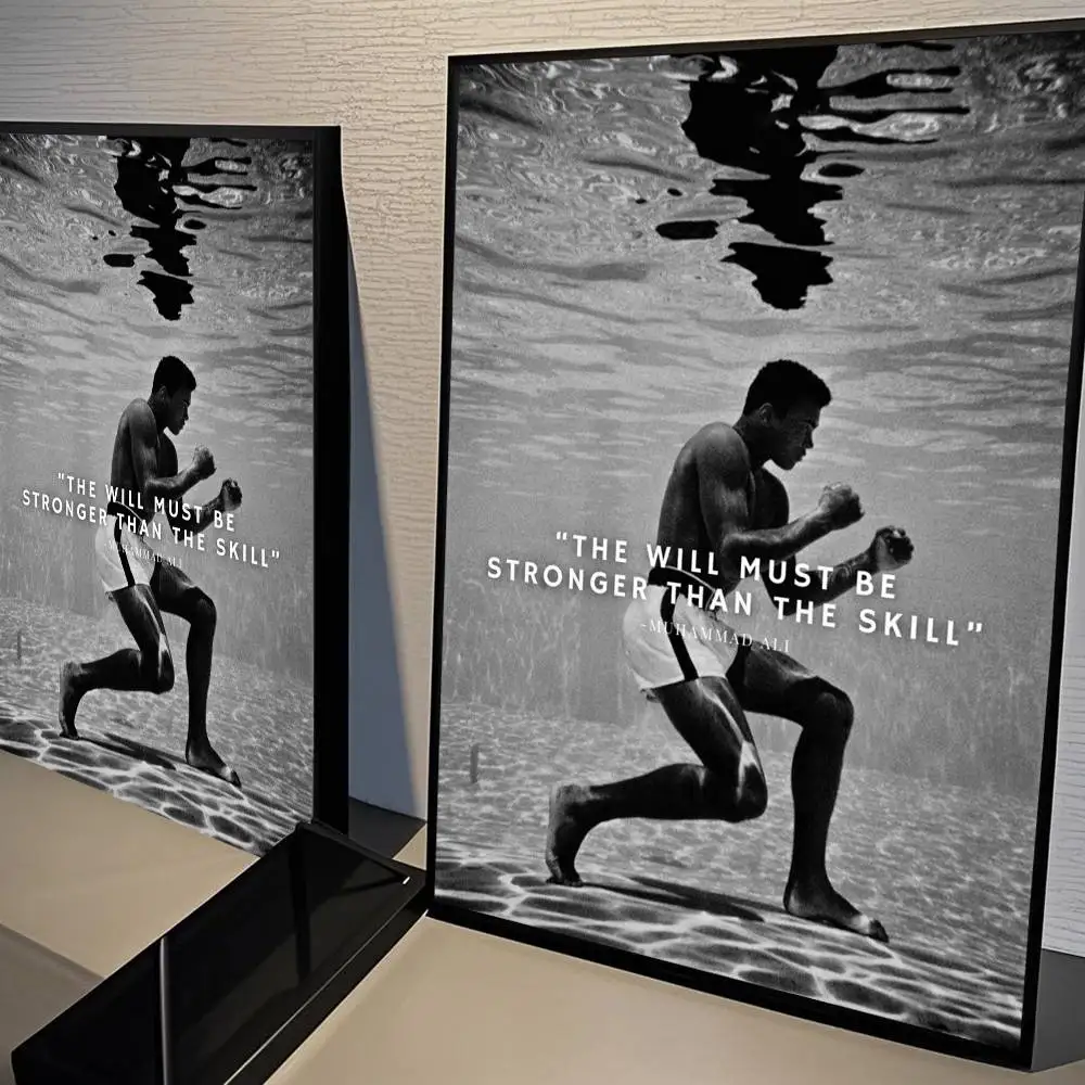 Plakat Mike Tyson i Muhammad Ali - motywacja Hei 6