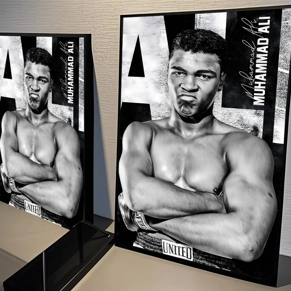 Plakat Mike Tyson i Muhammad Ali - motywacja Hei 7