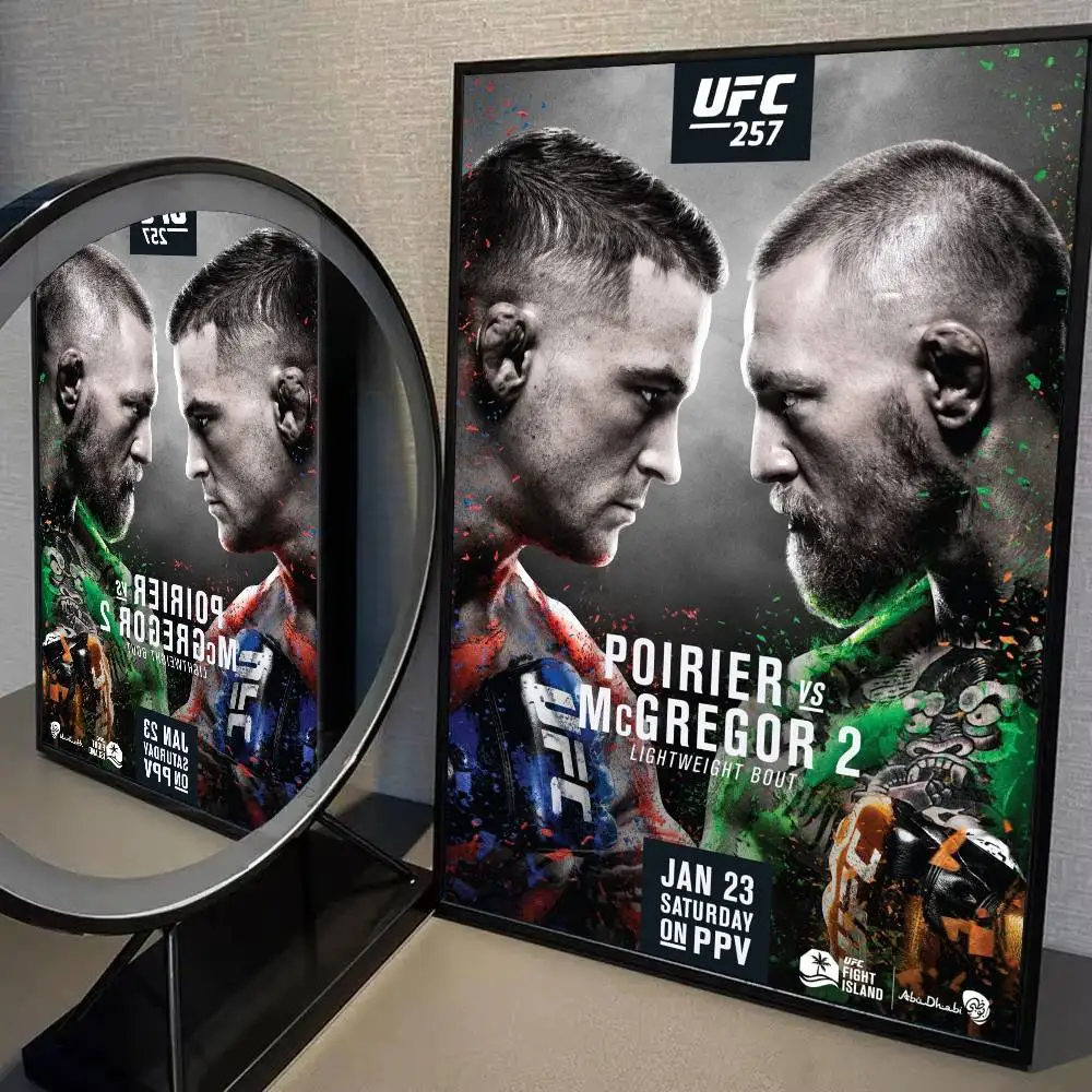 Plakat UFC - sztuki walki dla fana Hei 1