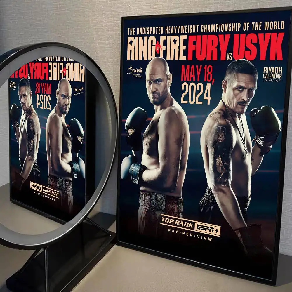 Plakat UFC - sztuki walki dla fana Hei 10