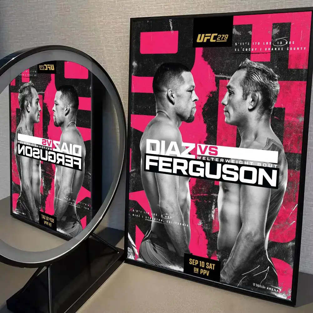 Plakat UFC - sztuki walki dla fana Hei 4