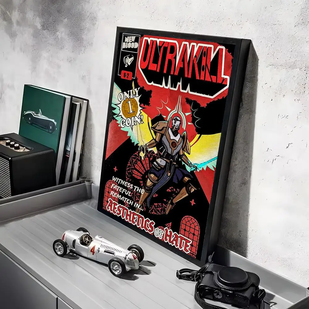 Ultrakill - plakat gamingowy Black11