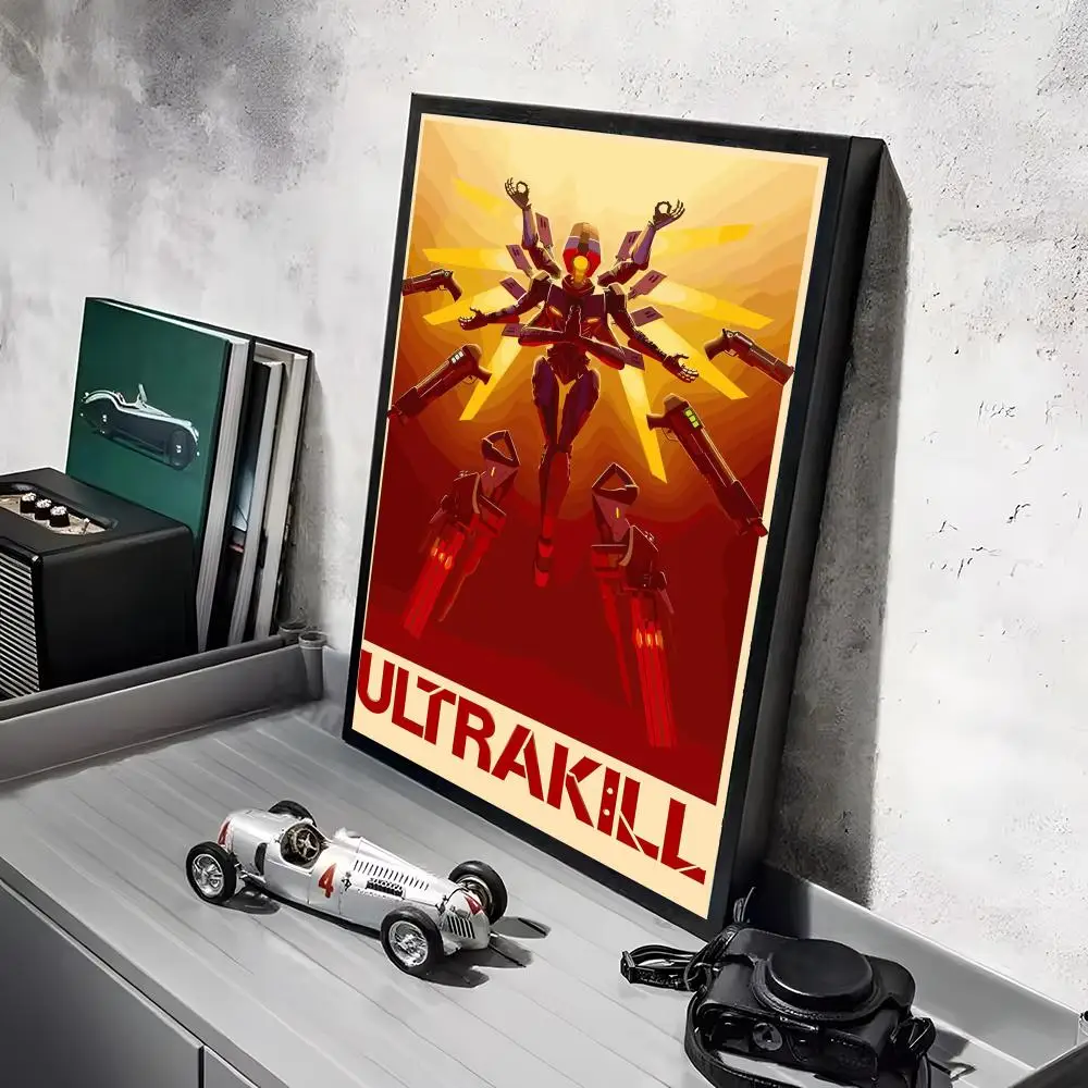Ultrakill - plakat gamingowy Black20