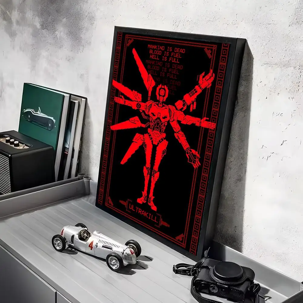 Ultrakill - plakat gamingowy Black8