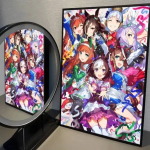 Plakat Uma Musume Pretty Derby - anime Wzór 1