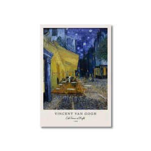 Plakat Vincent van Gogh – Gwiaździsta noc Wzór 1