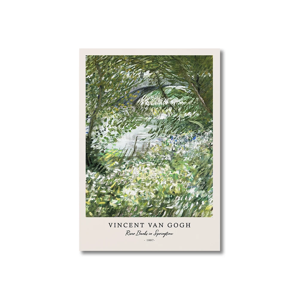 Plakat Vincent van Gogh – Gwiaździsta noc Wzór 2