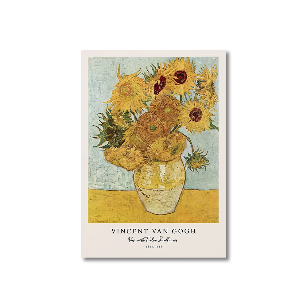 Plakat Vincent van Gogh – Gwiaździsta noc Wzór 3