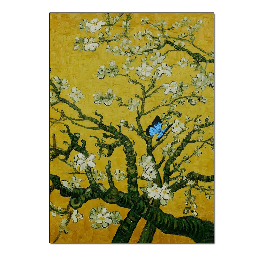 Plakat Van Gogh Taras kawiarni w nocy Błękitny