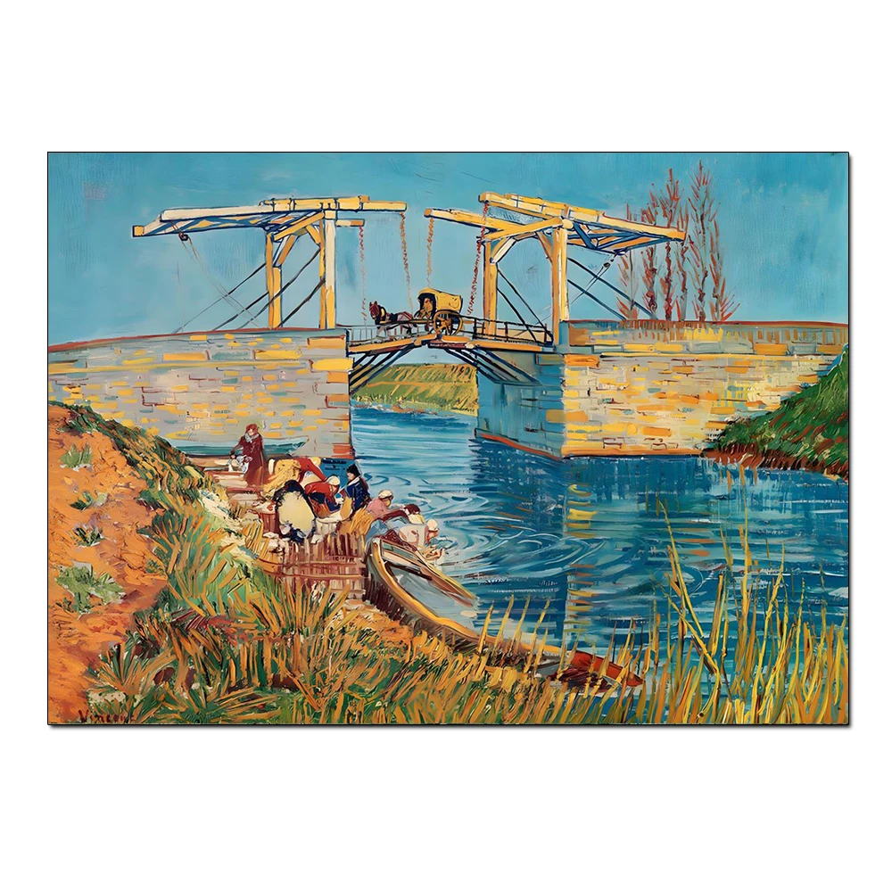 Plakat Van Gogh Taras kawiarni w nocy śliwka