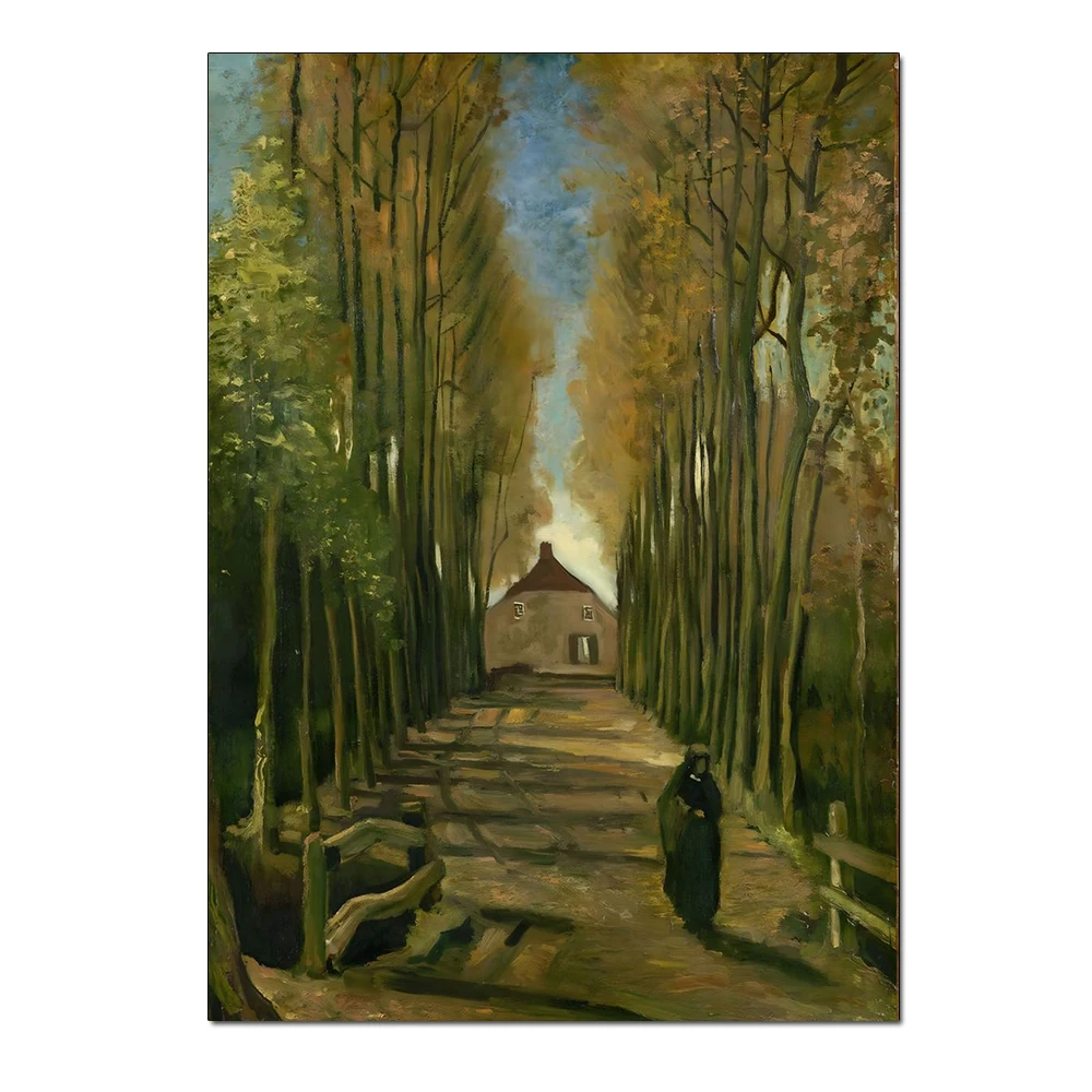 Plakat Van Gogh Taras kawiarni w nocy Złoto