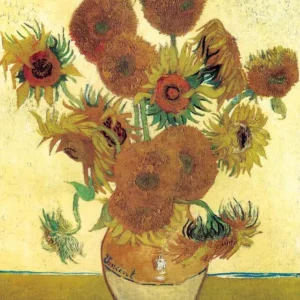 Van Gogh - Taras kawiarni w nocy Beżowy