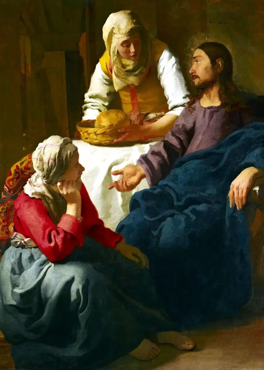 Plakat Vermeer – reprodukcja obrazu Burgundia
