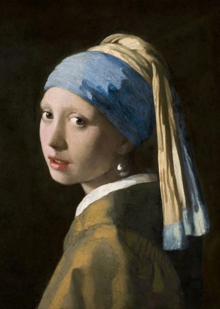 Plakat Vermeer - reprodukcja obrazu Wielo