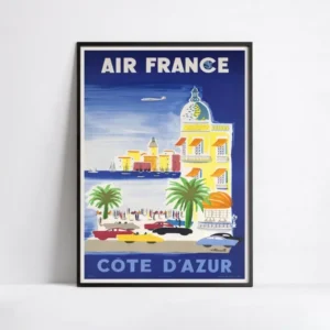 Plakat vintage Air France Wzór 1