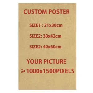Plakat vintage anime w stylu retro Uniwersalny