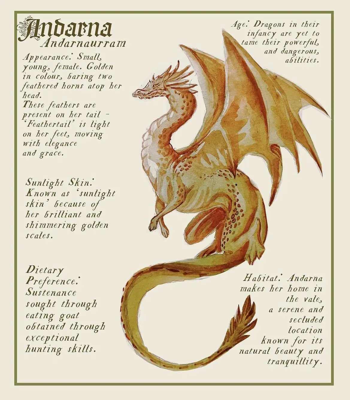 Vintage Monster - plakat dark academia z mitologią Wzór 2