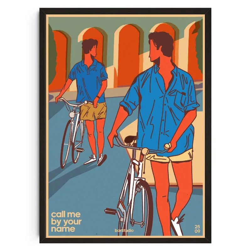 Plakat Vintage Retro Silent Disco Róża czerwona