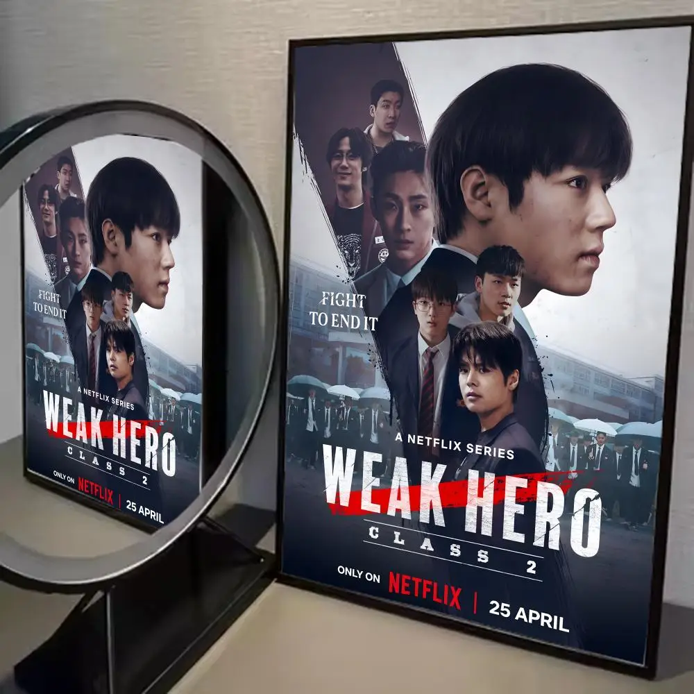 Plakat Weak Hero – koreański serial na ścianę White7