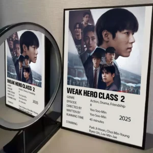 Plakat Weak Hero - koreański serial na ścianę White9