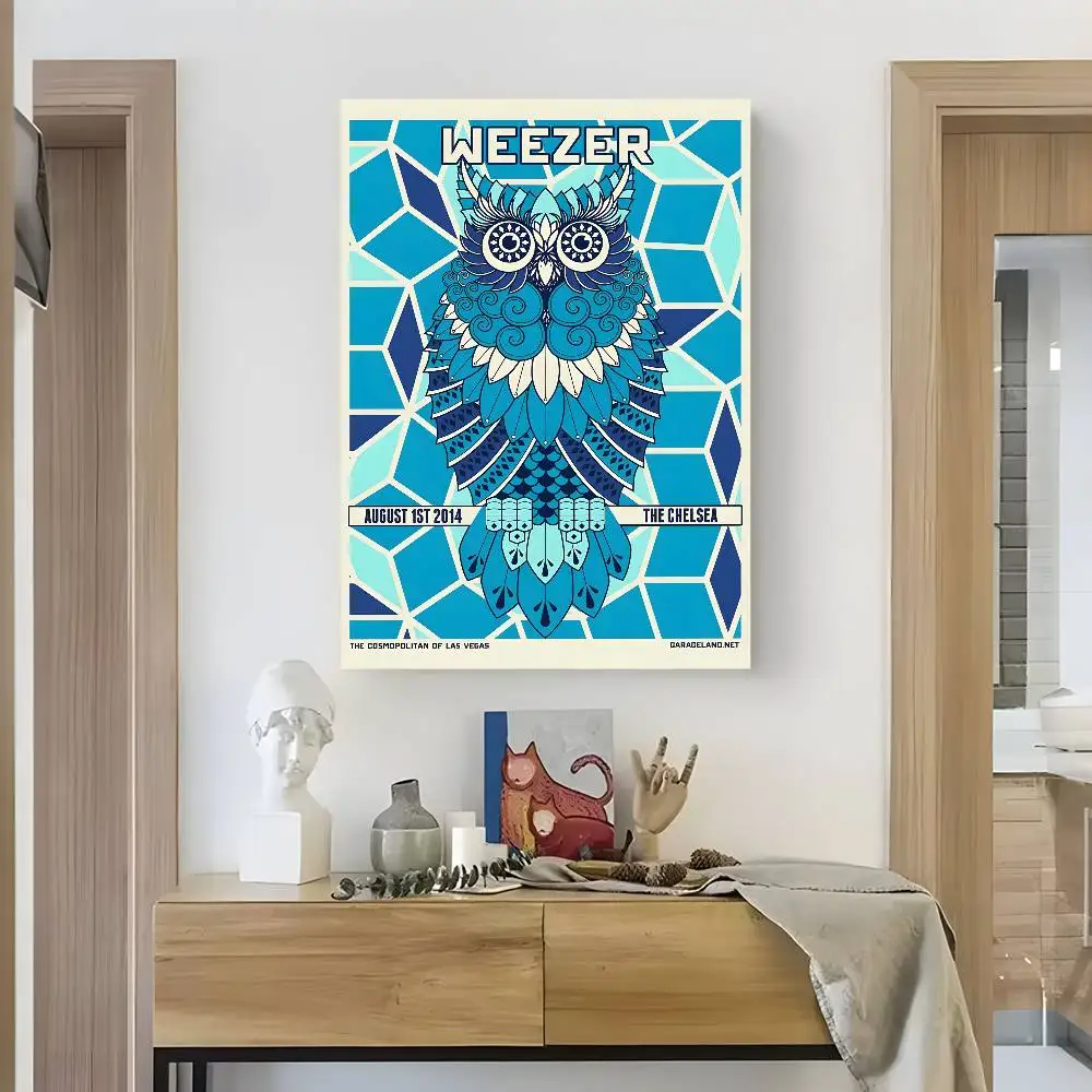 Plakat Weezer - grafika muzyczna do pokoju Wzór 2