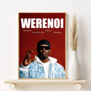 Plakat z okładką albumu Werenoi Wzór 1