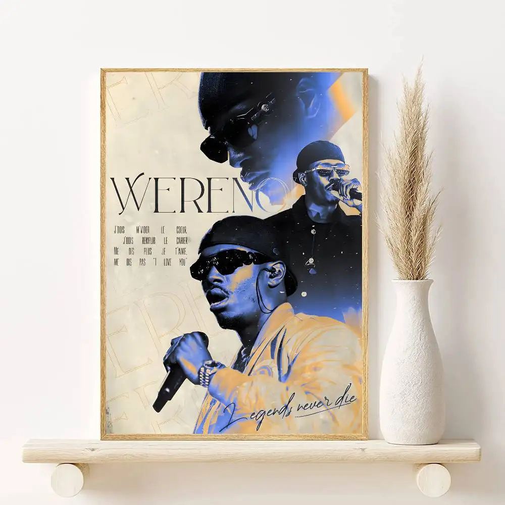 Plakat z okładką albumu Werenoi Wzór 2