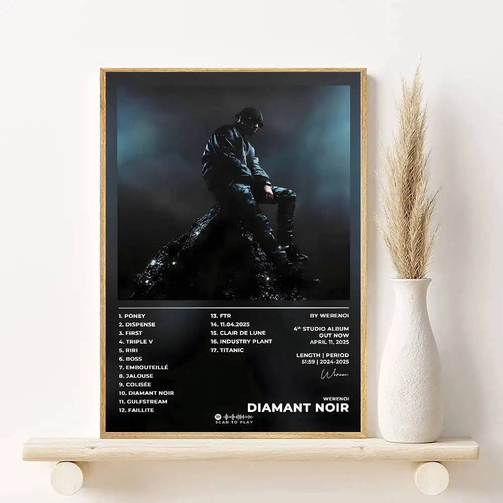 Plakat z okładką albumu Werenoi Wzór 4
