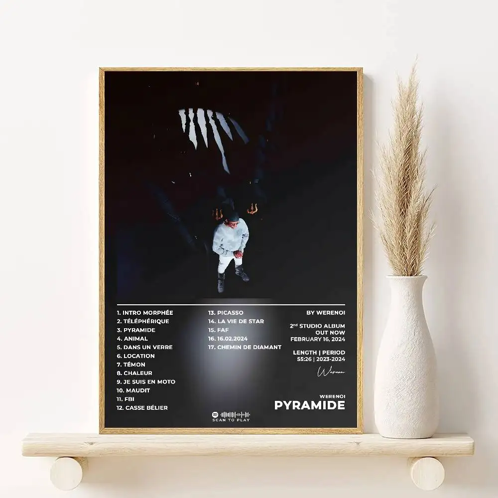 Plakat z okładką albumu Werenoi Wzór 5