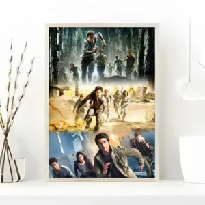 Plakat Więzień Labiryntu - grafika filmowa Wzór 1