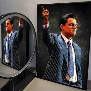 Plakat Wilk z Wall Street - film Przezroczysty