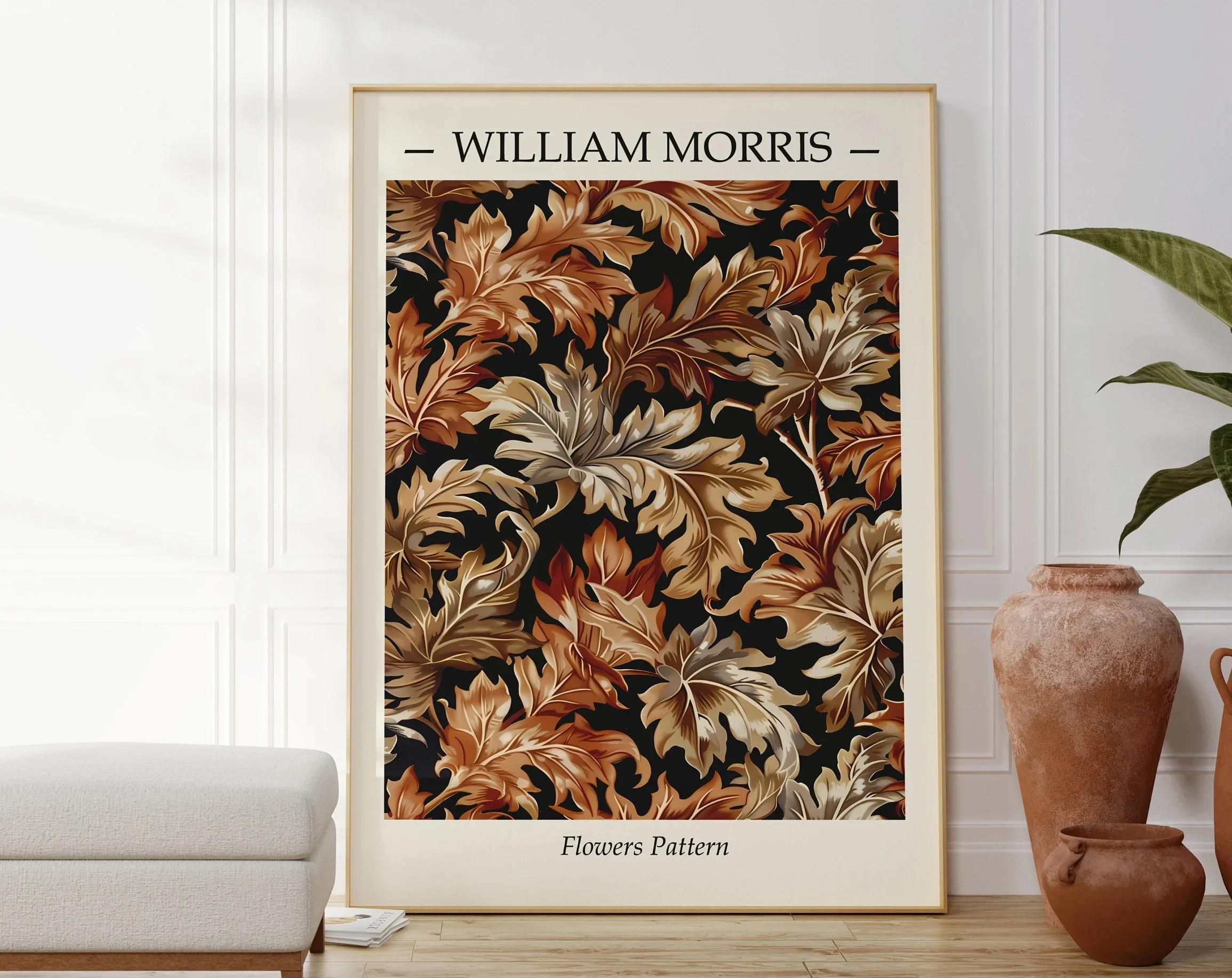 Plakat William Morris – botaniczny wzór Wzór 10