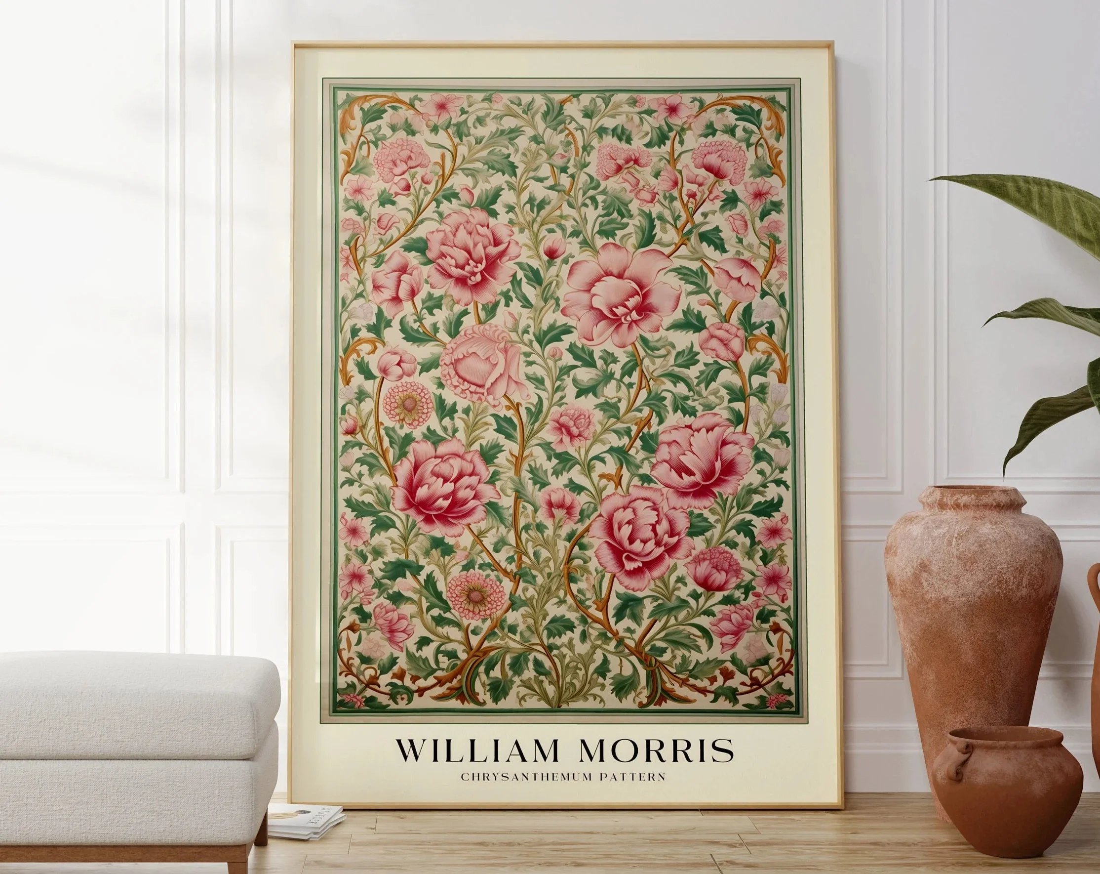Plakat William Morris - botaniczny wzór Wzór 3