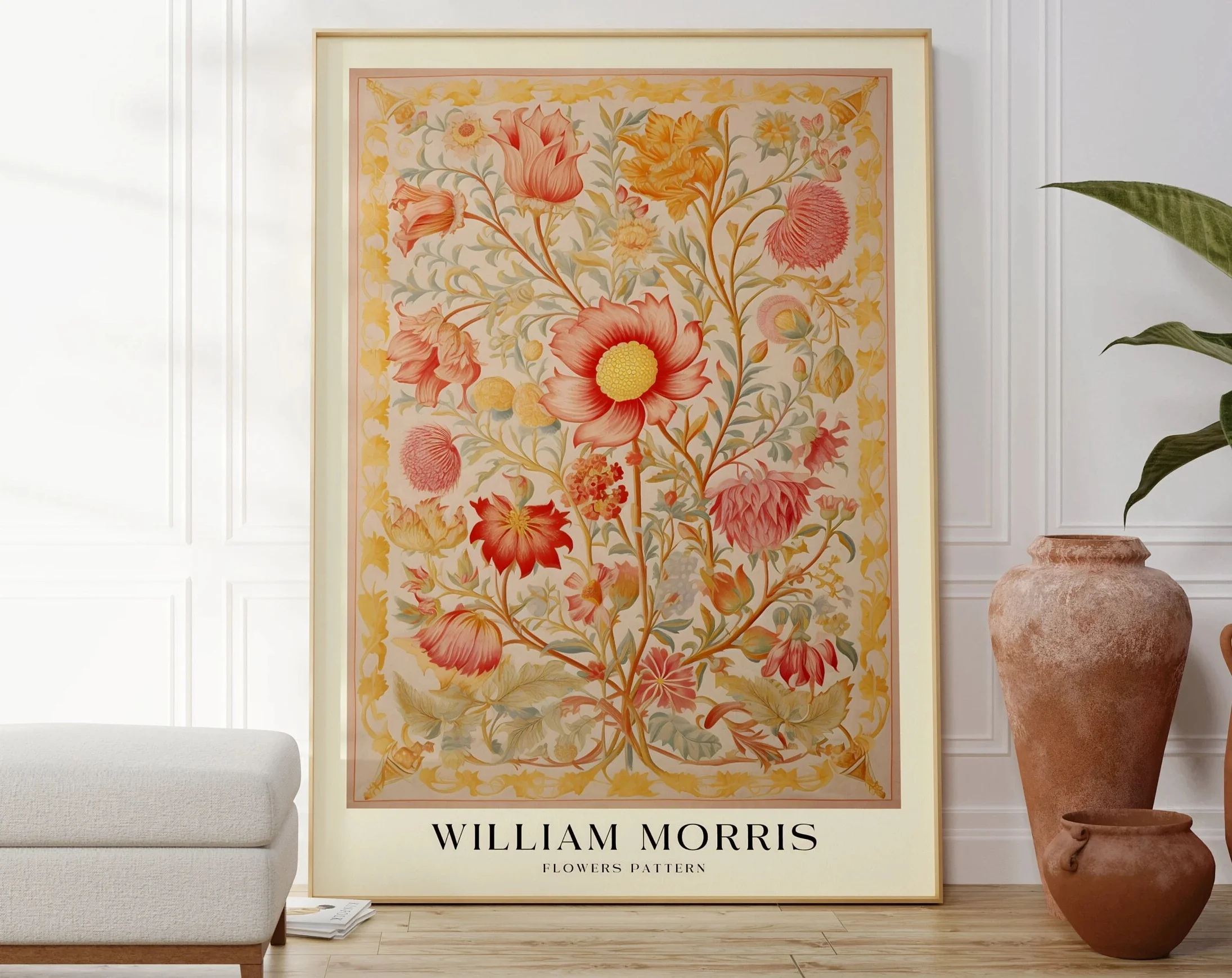 Plakat William Morris - botaniczny wzór Wzór 5