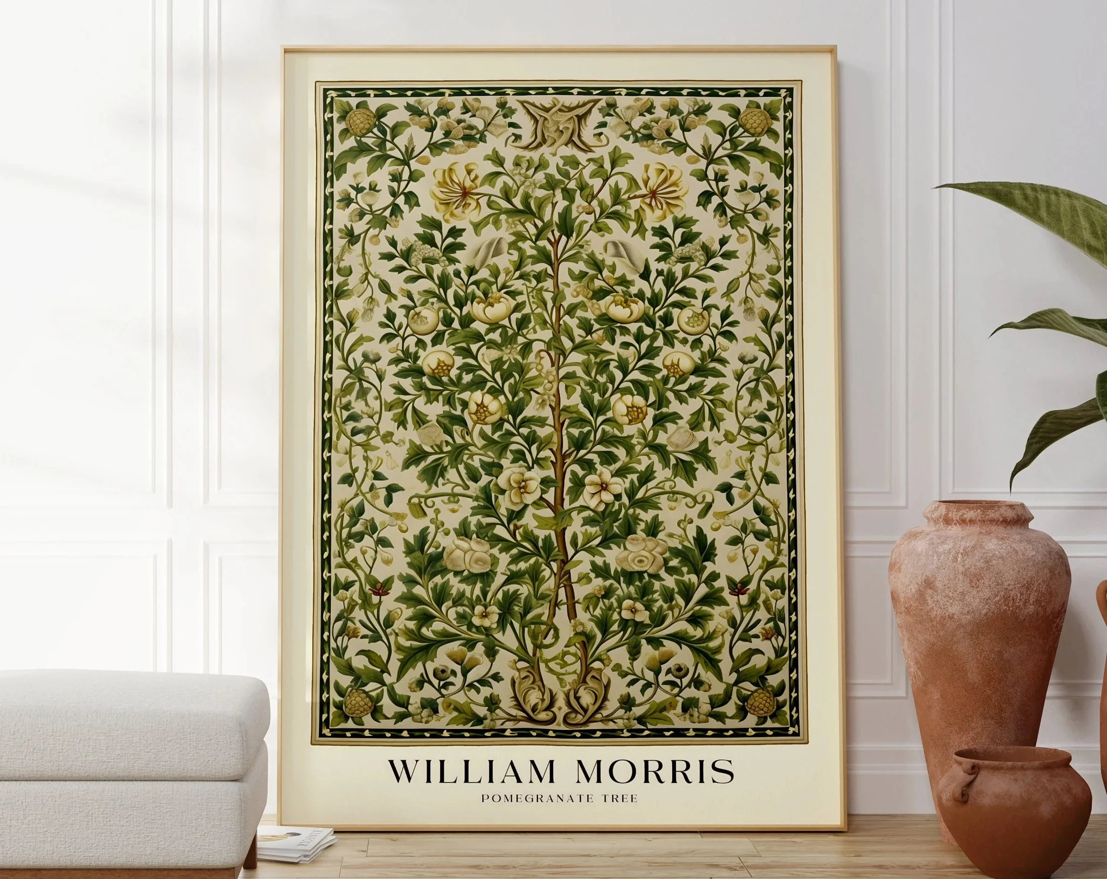 Plakat William Morris - botaniczny wzór Wzór 6